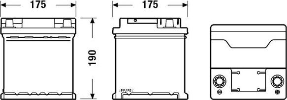 Tudor TB440 - Käynnistysakku inparts.fi