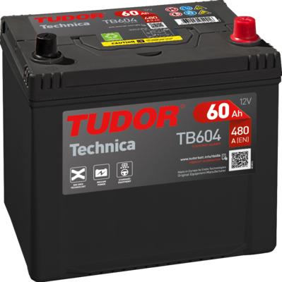 Tudor TB604 - Käynnistysakku inparts.fi