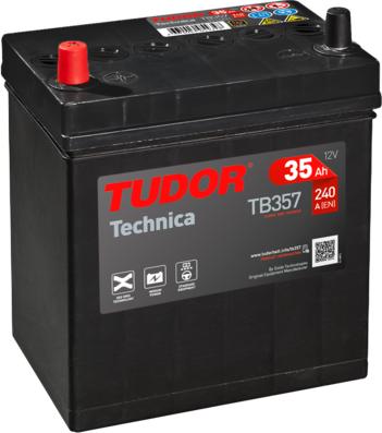 Tudor TB357 - Käynnistysakku inparts.fi