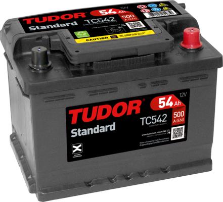 Tudor TC542 - Käynnistysakku inparts.fi