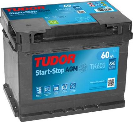 Tudor TK600 - Käynnistysakku inparts.fi