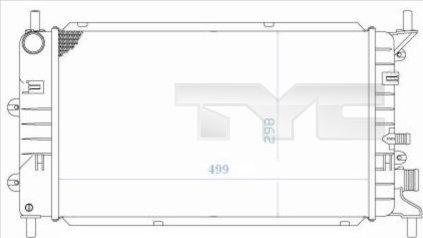 TYC 710-0036 - Jäähdytin,moottorin jäähdytys inparts.fi