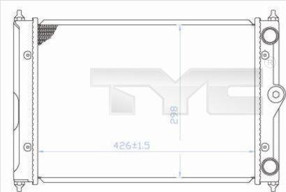 TYC 737-0044 - Jäähdytin,moottorin jäähdytys inparts.fi