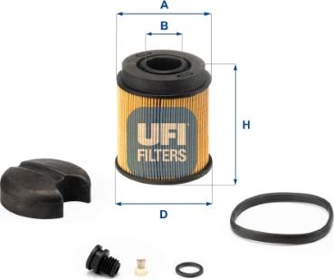 UFI 44.001.00 - Ureasuodatin inparts.fi