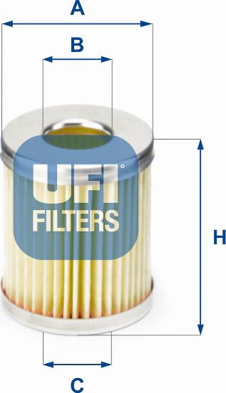 UFI 46.008.00 - Polttoainesuodatin inparts.fi