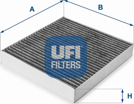 UFI 54.167.00 - Suodatin, sisäilma inparts.fi