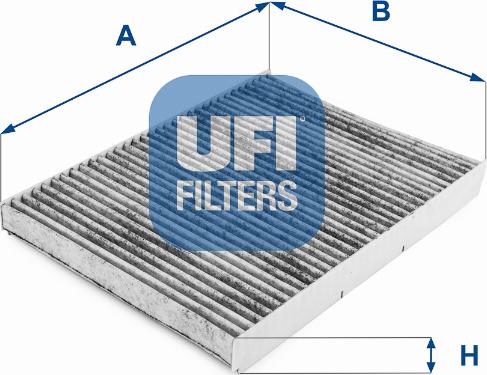 UFI 54.109.00 - Suodatin, sisäilma inparts.fi