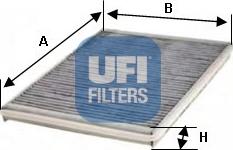 UFI 54.116.00 - Suodatin, sisäilma inparts.fi