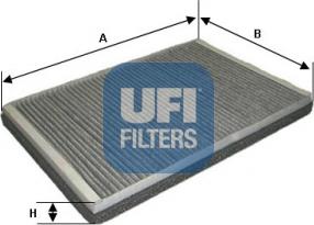 UFI 54.123.00 - Suodatin, sisäilma inparts.fi