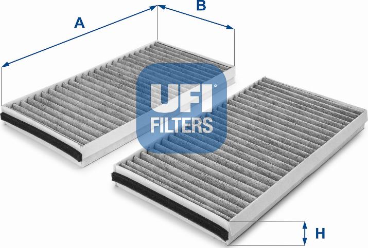 UFI 54.127.00 - Suodatin, sisäilma inparts.fi