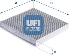 UFI 54.306.00 - Suodatin, sisäilma inparts.fi