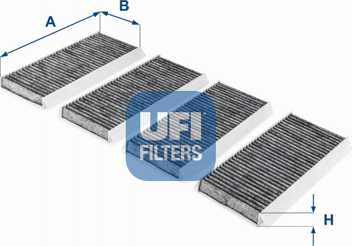 UFI 54.255.00 - Suodatin, sisäilma inparts.fi