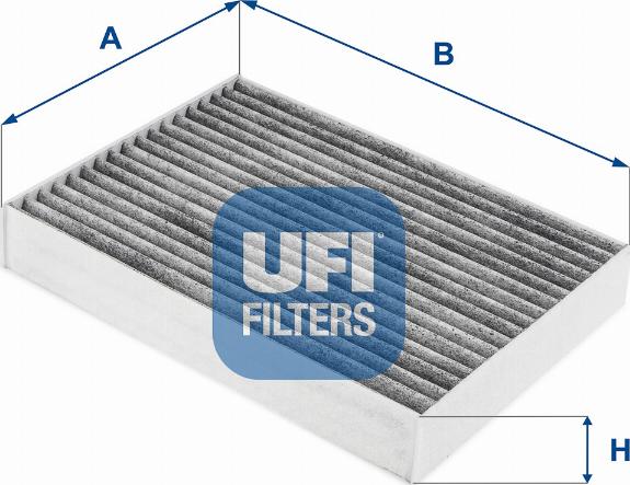 UFI 54.257.00 - Suodatin, sisäilma inparts.fi