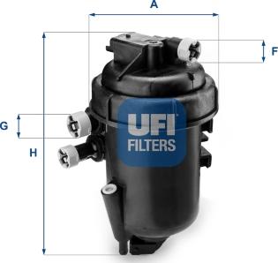 UFI 55.084.00 - Polttoainesuodatin inparts.fi