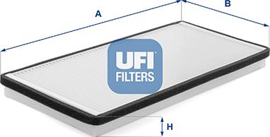 UFI 53.445.00 - Suodatin, sisäilma inparts.fi