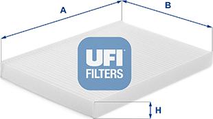 UFI 53.448.00 - Suodatin, sisäilma inparts.fi