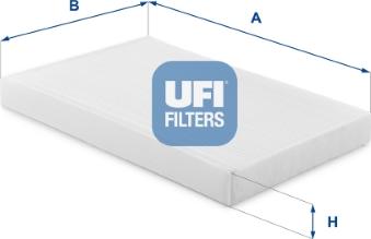 UFI 53.454.00 - Suodatin, sisäilma inparts.fi