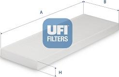 UFI 53.509.00 - Suodatin, sisäilma inparts.fi