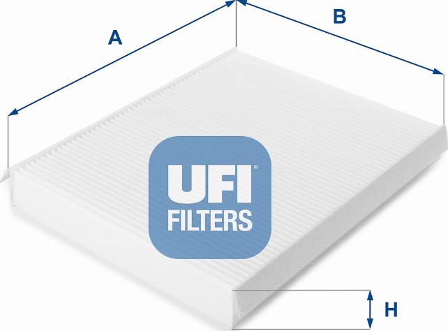 UFI 53.040.00 - Suodatin, sisäilma inparts.fi