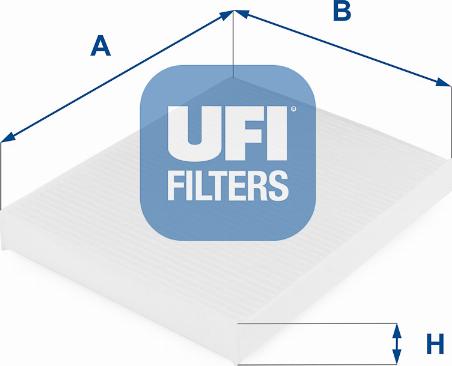 UFI 53.043.00 - Suodatin, sisäilma inparts.fi