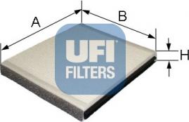 UFI 53.051.00 - Suodatin, sisäilma inparts.fi