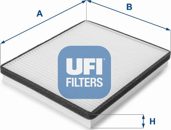 UFI 53.057.00 - Suodatin, sisäilma inparts.fi