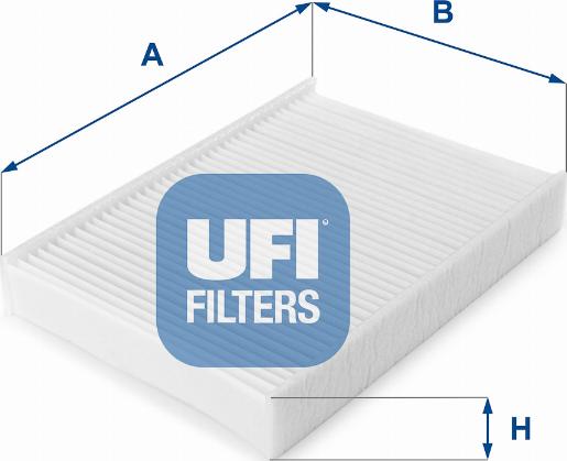 UFI 53.060.00 - Suodatin, sisäilma inparts.fi