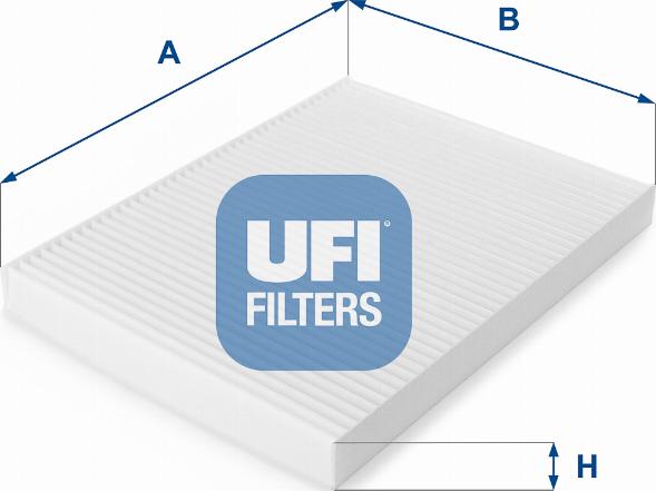 UFI 53.006.00 - Suodatin, sisäilma inparts.fi