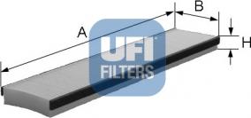 UFI 53.016.00 - Suodatin, sisäilma inparts.fi