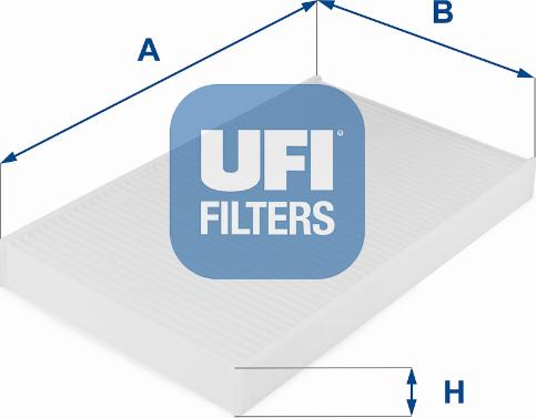 UFI 53.038.00 - Suodatin, sisäilma inparts.fi