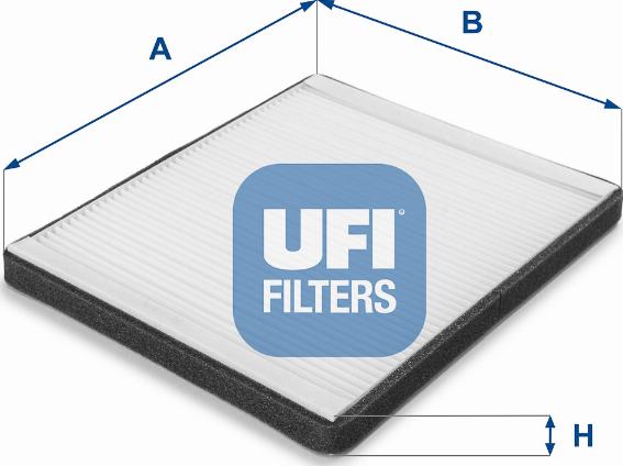 UFI 53.075.00 - Suodatin, sisäilma inparts.fi