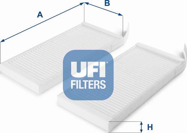 UFI 53.164.00 - Suodatin, sisäilma inparts.fi