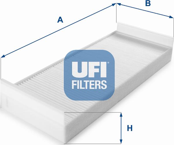 UFI 53.165.00 - Suodatin, sisäilma inparts.fi