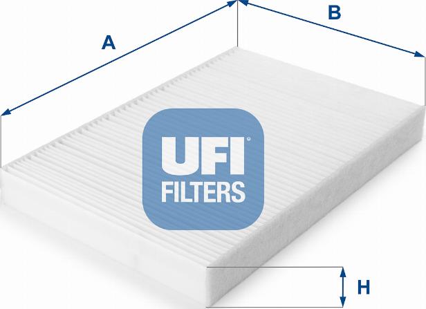 UFI 53.161.00 - Suodatin, sisäilma inparts.fi