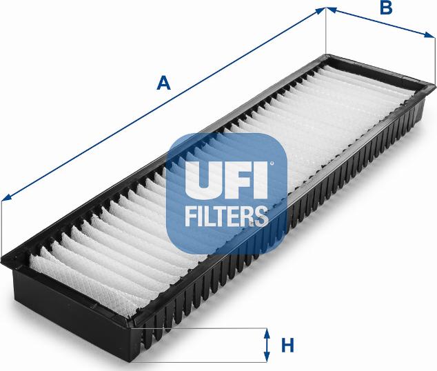 UFI 53.101.00 - Suodatin, sisäilma inparts.fi