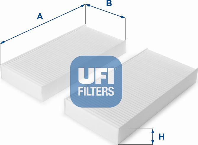 UFI 53.108.00 - Suodatin, sisäilma inparts.fi