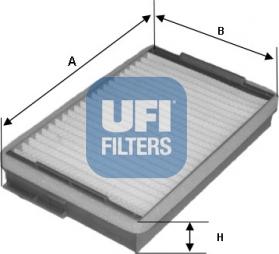 UFI 53.139.00 - Suodatin, sisäilma inparts.fi