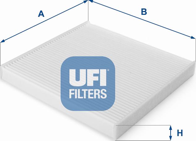 UFI 53.130.00 - Suodatin, sisäilma inparts.fi