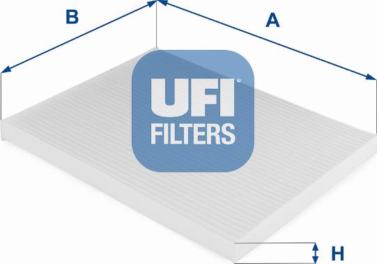 UFI 53.124.00 - Suodatin, sisäilma inparts.fi