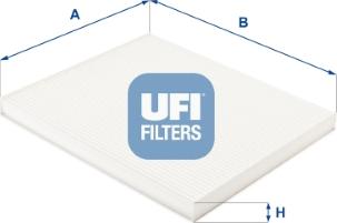 UFI 53.396.00 - Suodatin, sisäilma inparts.fi