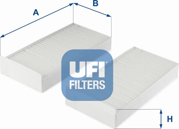 UFI 53.332.00 - Suodatin, sisäilma inparts.fi