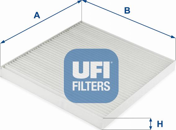 UFI 53.327.00 - Suodatin, sisäilma inparts.fi