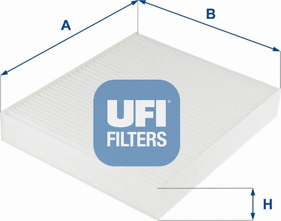 UFI 53.254.00 - Suodatin, sisäilma inparts.fi