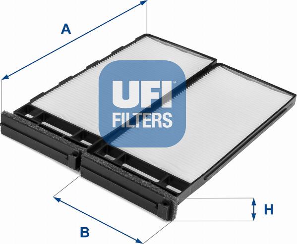 UFI 53.258.00 - Suodatin, sisäilma inparts.fi