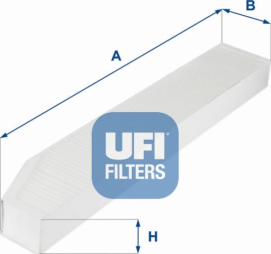 UFI 53.257.00 - Suodatin, sisäilma inparts.fi