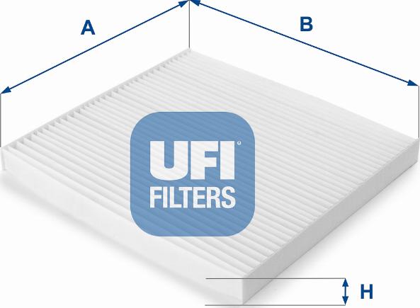 UFI 53.215.00 - Suodatin, sisäilma inparts.fi