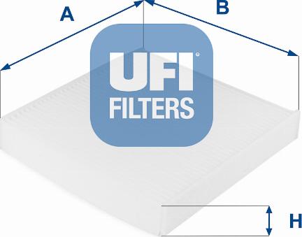 UFI 53.210.00 - Suodatin, sisäilma inparts.fi