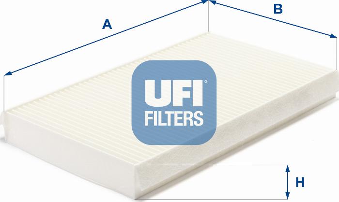 UFI 53.231.00 - Suodatin, sisäilma inparts.fi