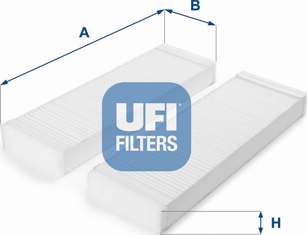 UFI 53.226.00 - Suodatin, sisäilma inparts.fi