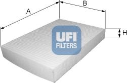 UFI 53.423.00 - Suodatin, sisäilma inparts.fi